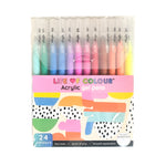 Acrylic Gel Pens - Set of 24