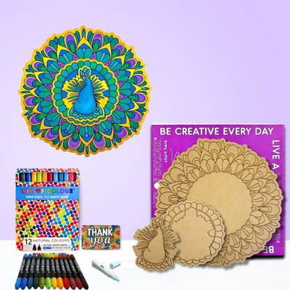 3D Love Nature Boards - Peacock