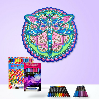 3D Love Nature Boards - Dragonfly