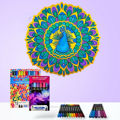 3D Love Nature Boards - Peacock