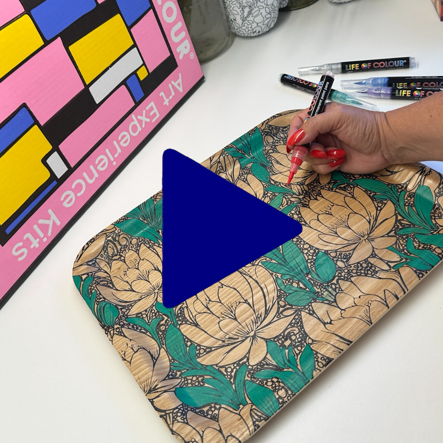 DIY Wooden Tray Kit - Proteas