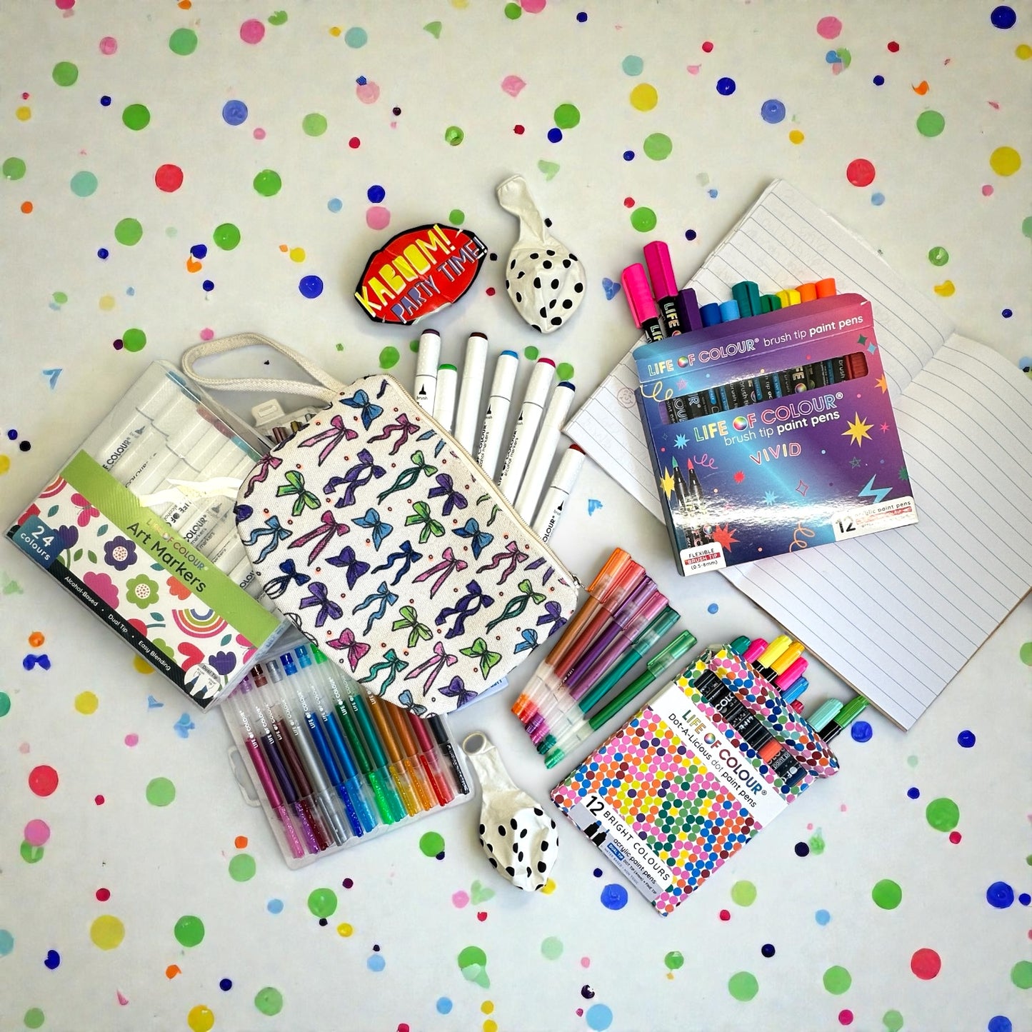 The Pencil Case Party - Back to School Pen Bundle
