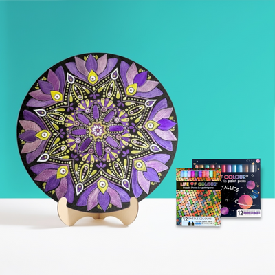 Life of Colour Mandala Galaxy Painting Kit - Star