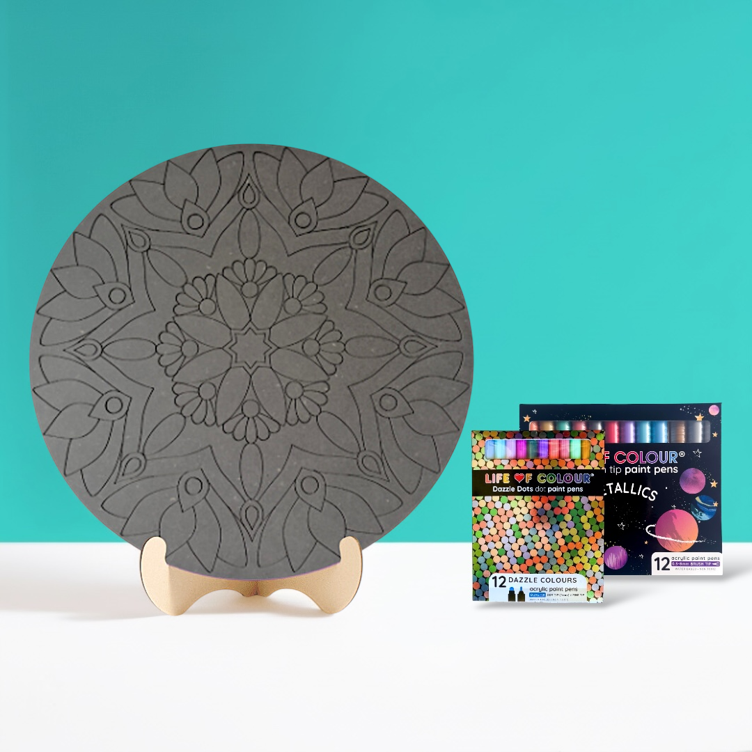 Life of Colour Mandala Galaxy Painting Kit - Star