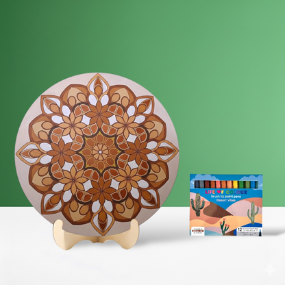 Life of Colour Mandala Painting Kit - The Kaleidoscope