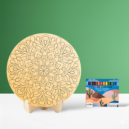 Life of Colour Mandala Painting Kit - The Dancer