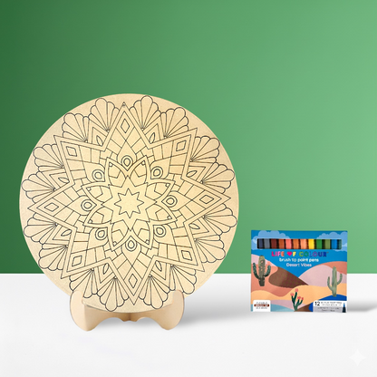 Life of Colour Mandala Painting Kit - The Beach