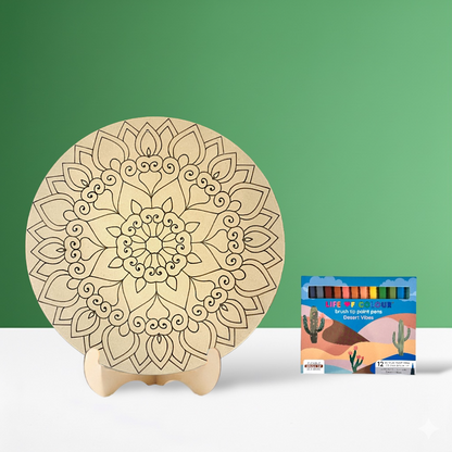 Life of Colour Mandala Painting Kit - The Phoenix