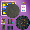 Life of Colour Dot Mandala Painting Kit - Draco (The Dragon) - Image 2
