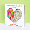 Gold Foil Colouring Book - Volume 2 - Image 1