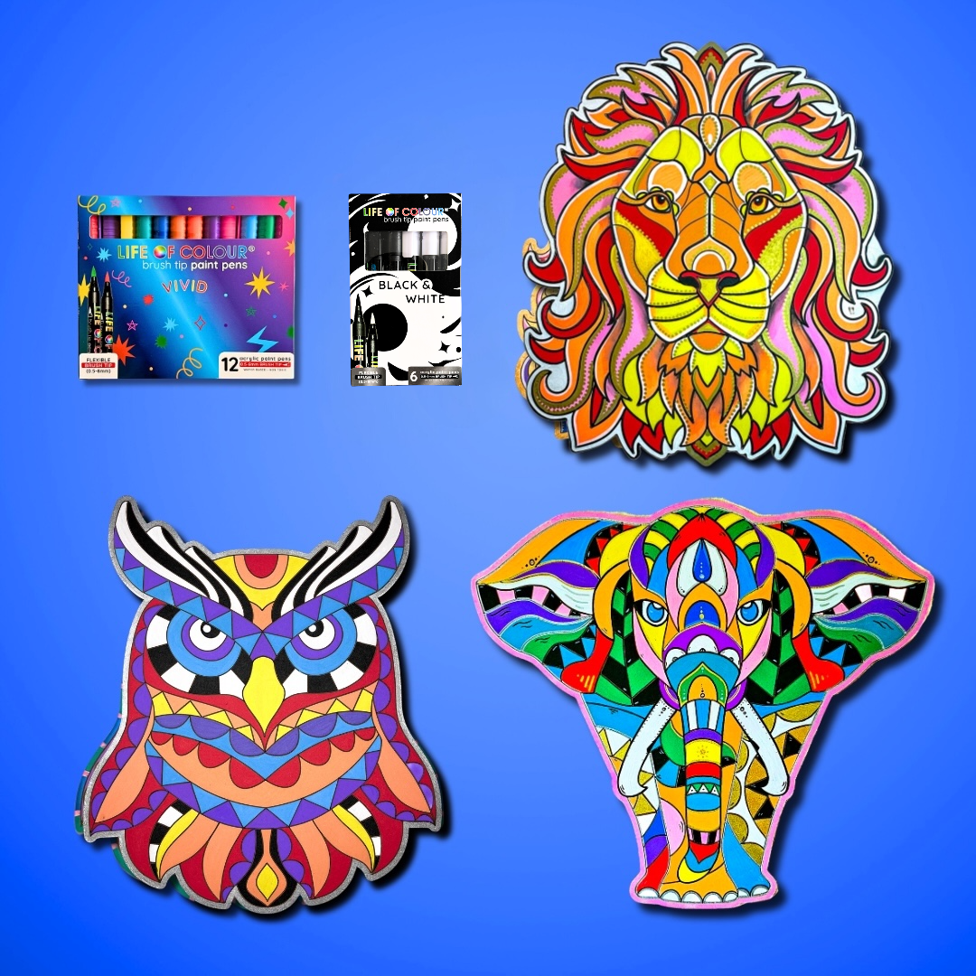Life of Colour Animal Collection Bundle