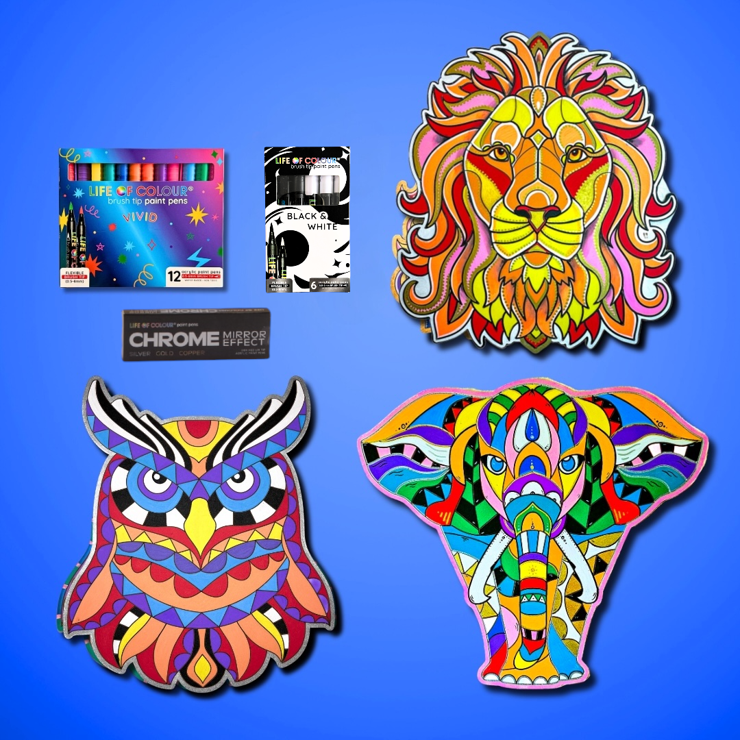 Life of Colour Animal Collection Bundle