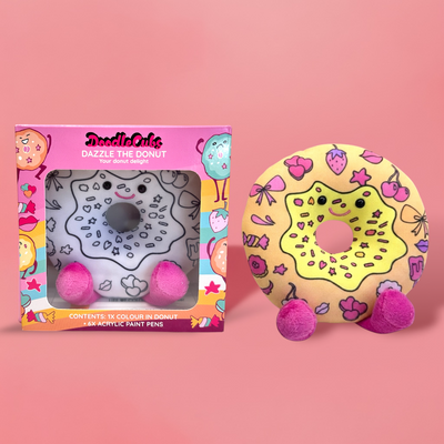 DIY Doodle Cubs - Dazzle the Donut