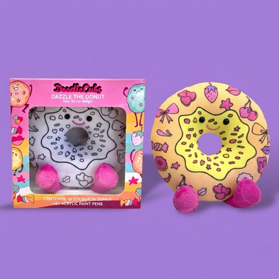 DIY Doodle Cubs - Dazzle the Donut