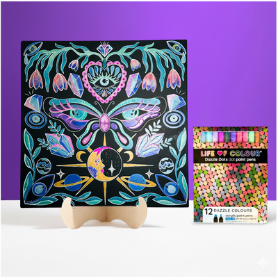 Metal Poster Painting Kit - Mystical