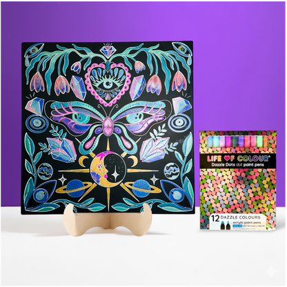 Metal Poster Painting Kit - Mystical