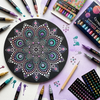 Life of Colour Dot Mandala Painting Kit - Leo the Lion - Image 4