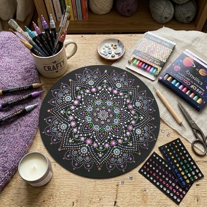 Life of Colour Dot Mandala Painting Kit - Pegasus