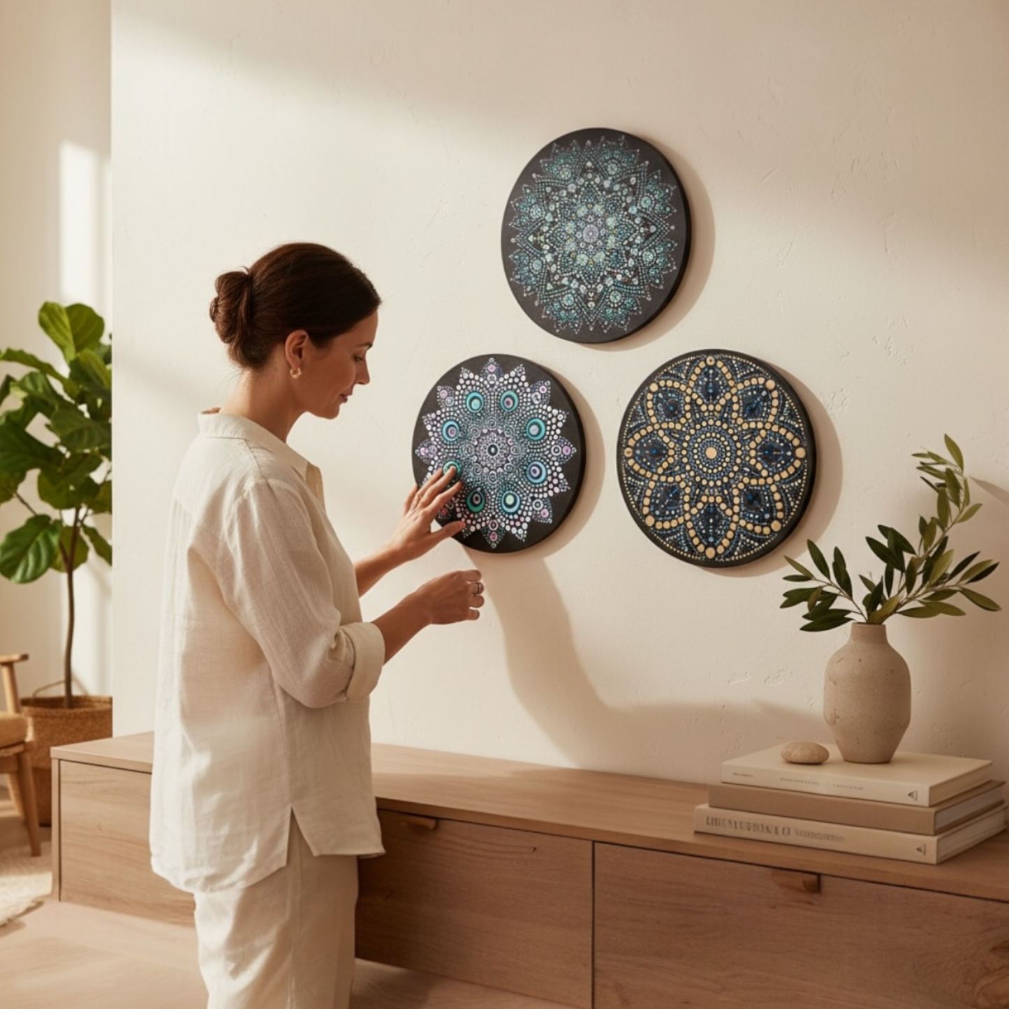 Dot Mandala Painting Kit - Bundle of 3 (Leo, Pegasus and Aquila)