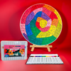 Life of Colour Mosaic Painting Kit - Rose with Acrylic markers - Image 1