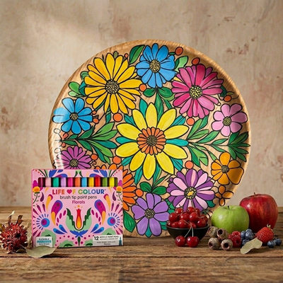 DIY Wooden Tray Kit - Daisies