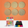 Life of Colour Zendoodle Coaster Kit - Set of 6 - Image 2