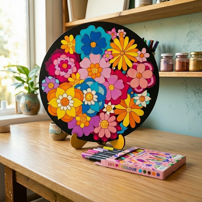 Flower Painting Kit - Happy Garden
