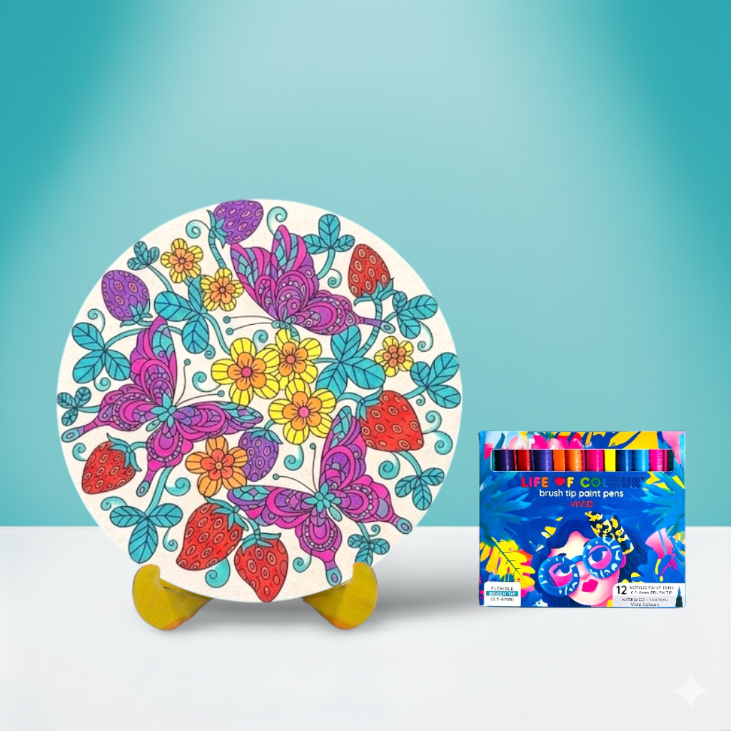 Flower Painting Kit - Strawberry Fields