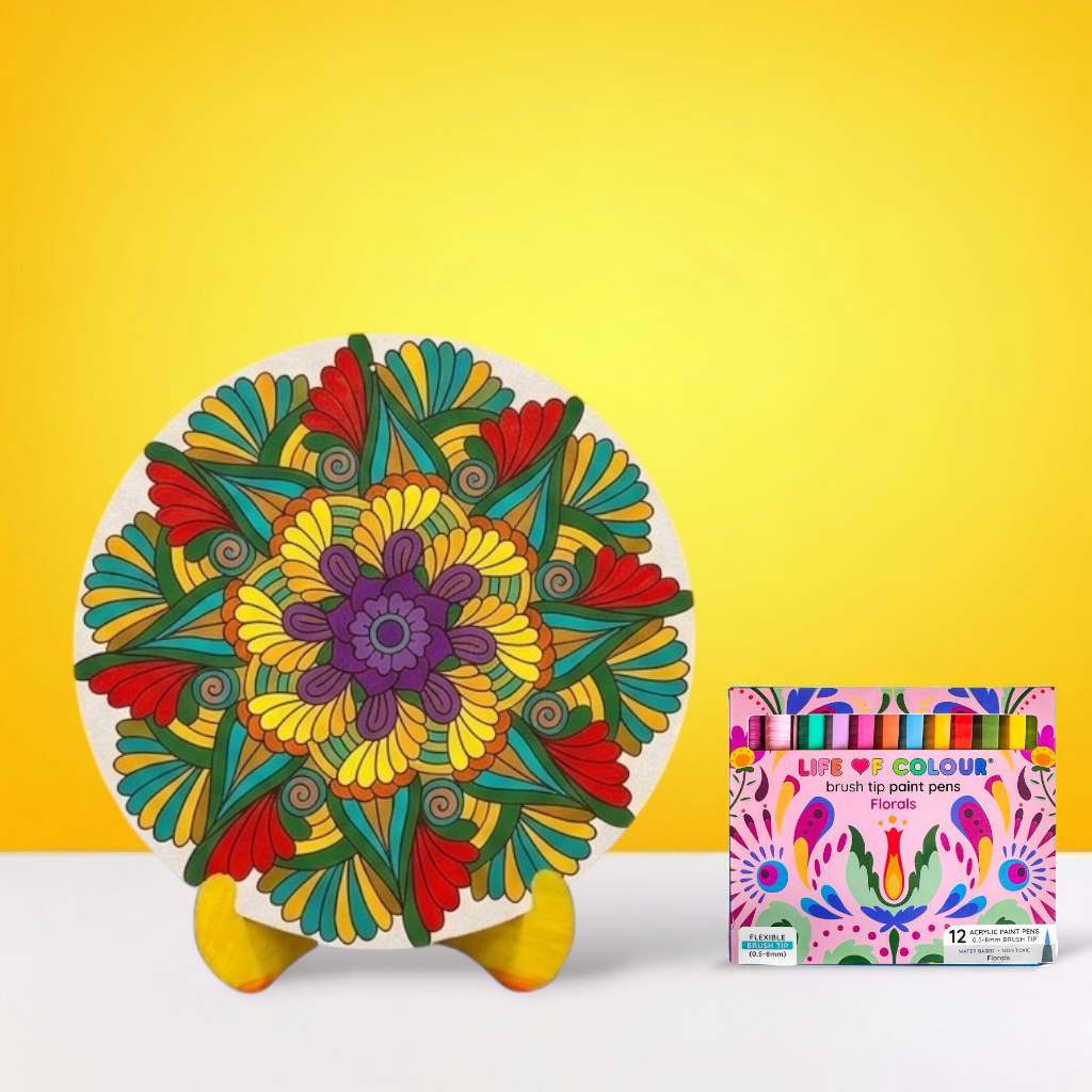 Zendoodle Painting Kit - Clam Shell