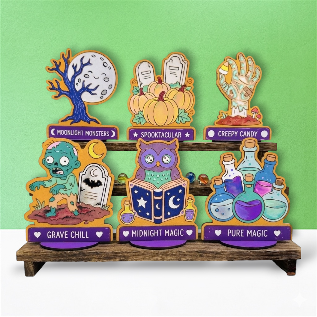 Halloween Mini Figurines Painting Kit