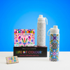 Doodle Drinking Bottle Painting Kit - Mandala Design - Image 1