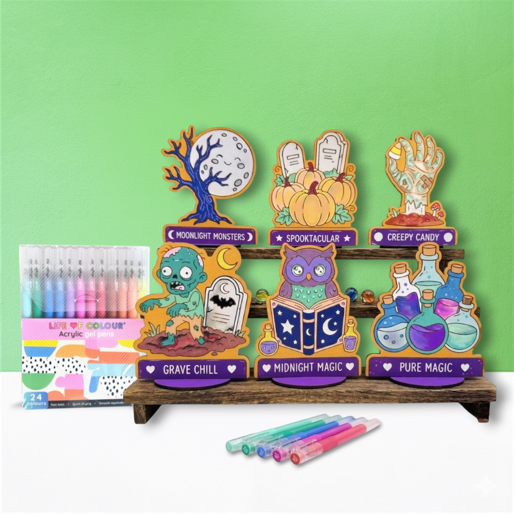 Halloween Mini Figurines Painting Kit