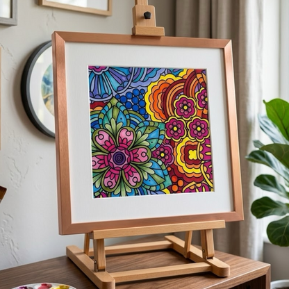 Velvet Colouring Cards