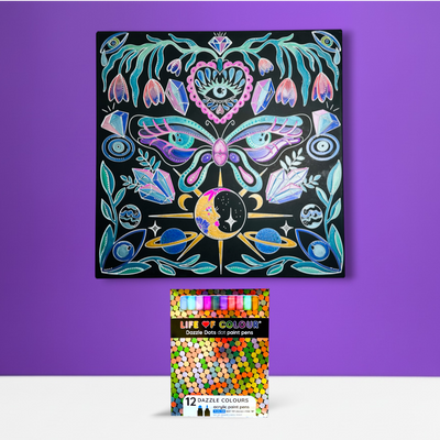 Metal Poster Painting Kit - Mystical