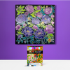 Metal Poster Painting Kit - Peonies - Image 1