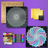 Metal Poster Painting Kit - Spiral Dot - Image 2