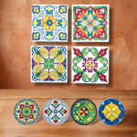 Ceramic Tiles and Coasters Painting Kit