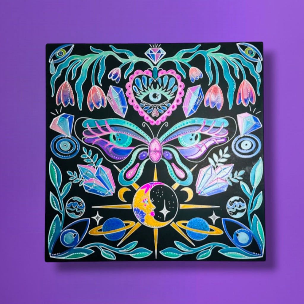 Metal Poster Painting Kit - Mystical