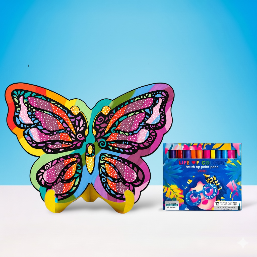 Butterfly Puzzle Board