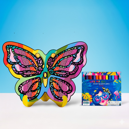 Butterfly Puzzle Board