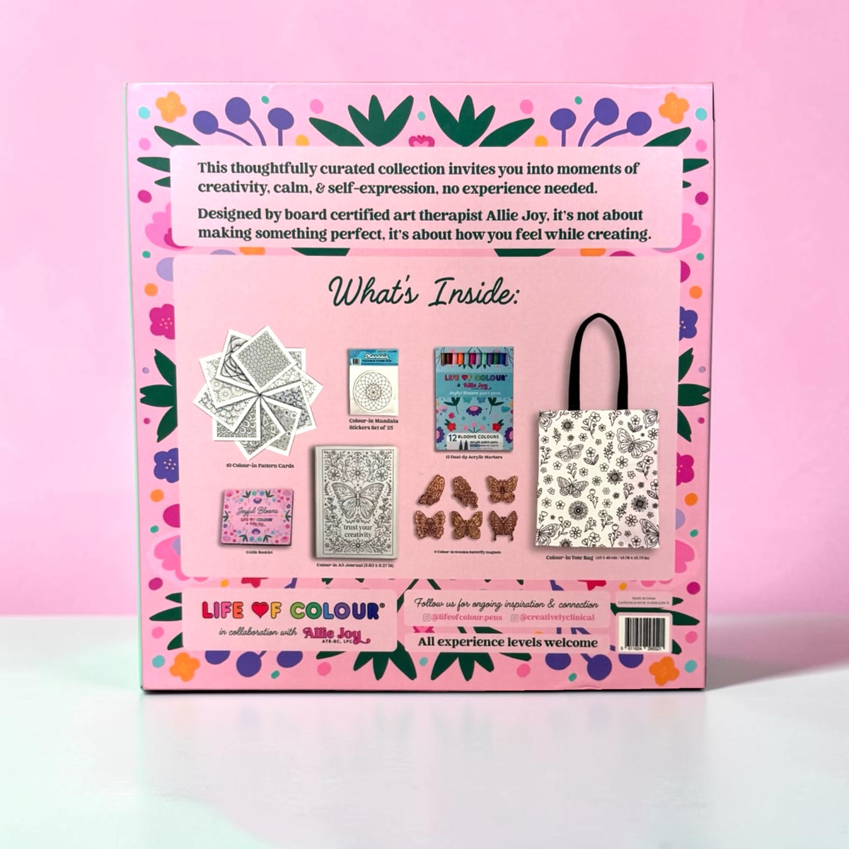 Joyful Blooms Art Therapy Box