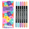 Jesmonite® x Life of Colour Pastel Colour Dual Tip Acrylic Paint Pens - Set of 6 - Image 3