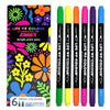 Jesmonite® x Life of Colour Neon Colour Dual Tip Acrylic Paint Pens - Set of 6 - Image 4