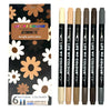Jesmonite® x Life of Colour Natural Colour Dual Tip Acrylic Paint Pens - Set of 6 - Image 3