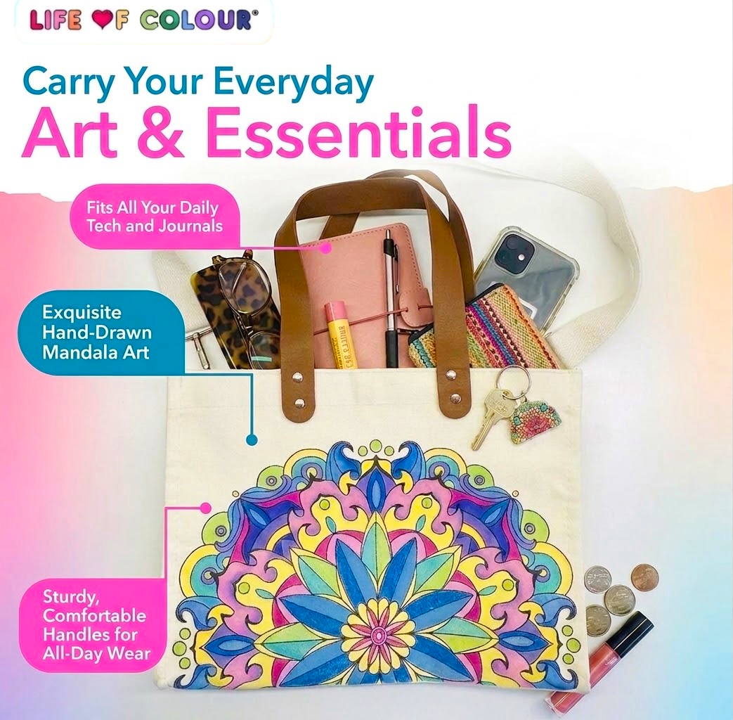 Luxury DIY Mandala Tote