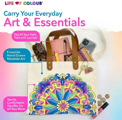 Luxury DIY Mandala Tote