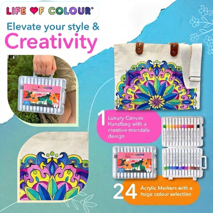 Luxury DIY Mandala Tote