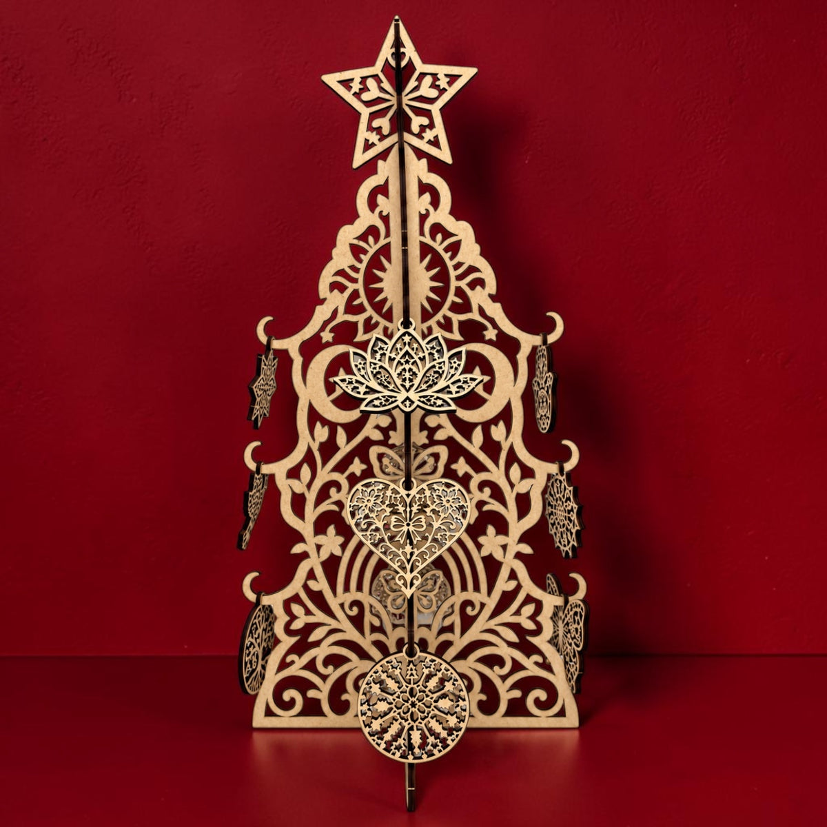 Enchanted Christmas Tree and Ornament Collection