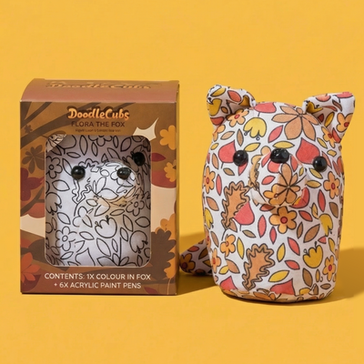 DIY Doodlecubs - Flora the Fox