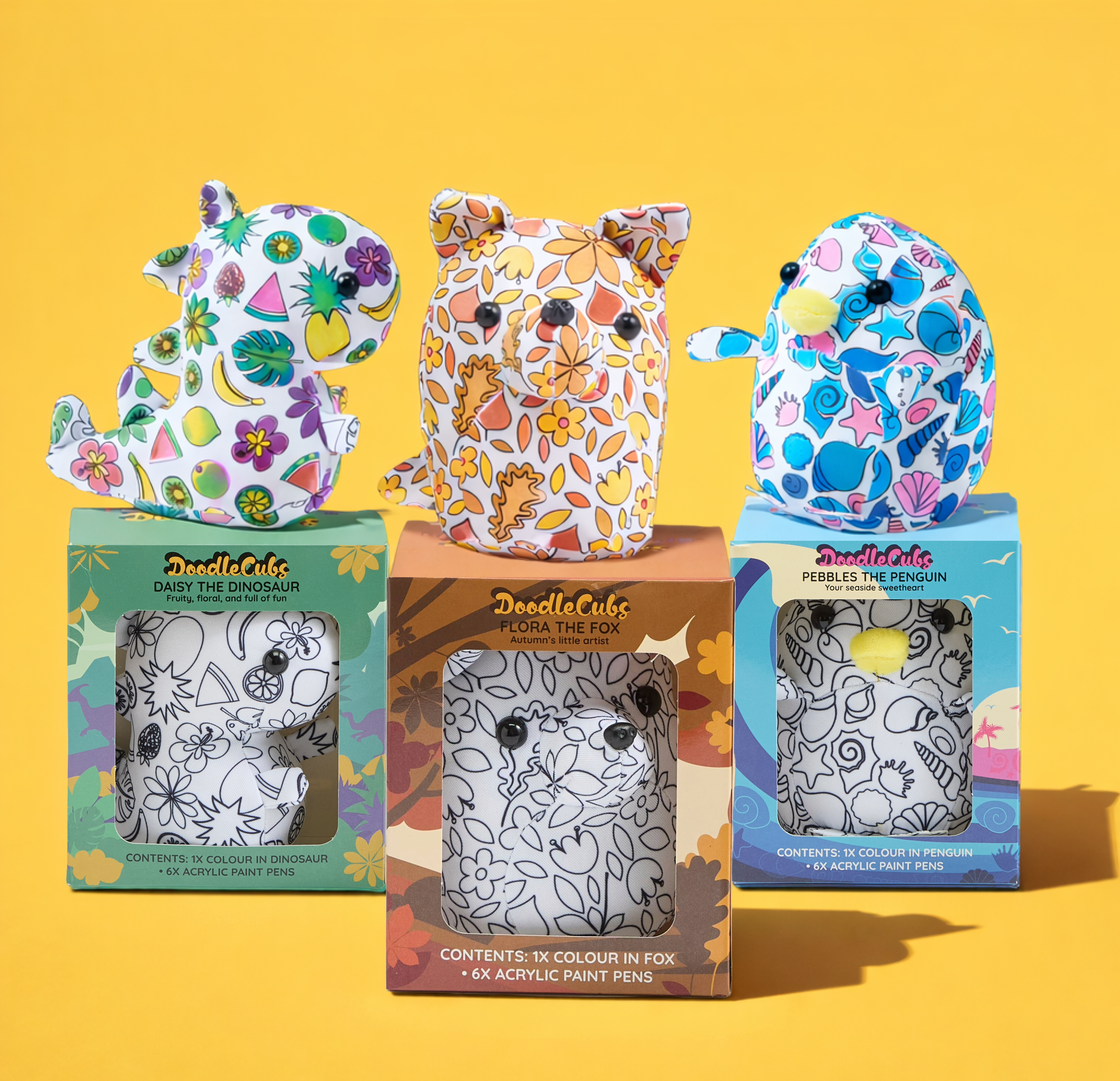 DIY Doodlecubs - Bundle of 3